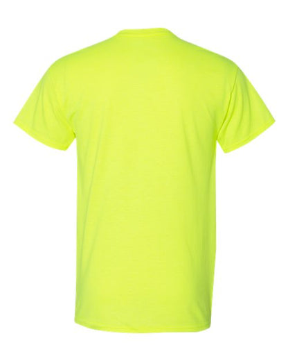 Unisex DryBlend® T-Shirt - Safety Green Back
