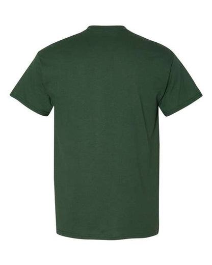 Unisex DryBlend® T-Shirt - Dark Green Back