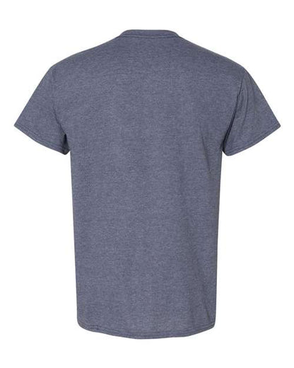 Unisex DryBlend® T-Shirt - Heather Dark Navy Back