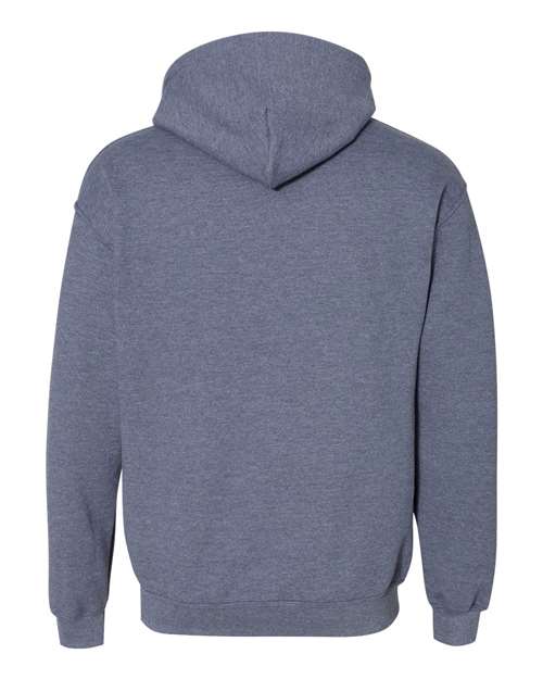 Unisex Heavy Blend™ Hooded Sweatshirt - Heather Dark Navy Back