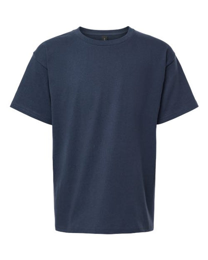 Youth Heavy Cotton™ T-Shirt - Blue Dusk Front