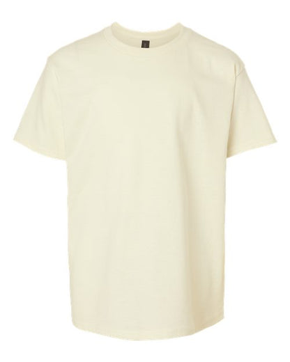 Youth Heavy Cotton™ T-Shirt - Off White Front