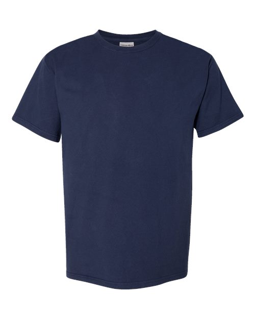 ComfortWash by Hanes Men's Garment-Dyed T-Shirt - Navy Front