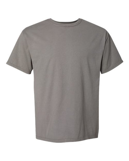 ComfortWash by Hanes Men's Garment-Dyed T-Shirt - Concrete Grey Front