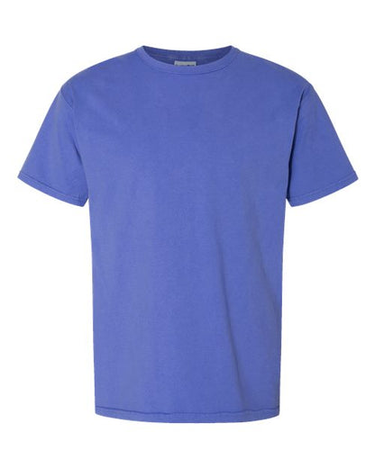 ComfortWash by Hanes Men's Garment-Dyed T-Shirt - Deep Forte Blue Front