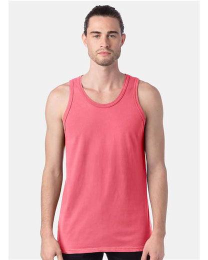 ComfortWash by Hanes Unisex Garment-Dyed Unisex Tank Top - Model Front
