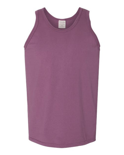 ComfortWash by Hanes Unisex Garment-Dyed Unisex Tank Top - Purple Plum Raisin Front