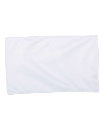 OAD Value Microfiber Rally Towel - White Front