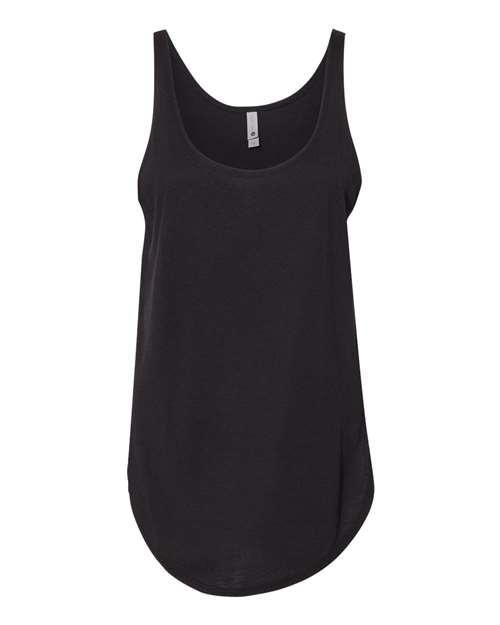 Next Level Women's Festival Tank - Black Front