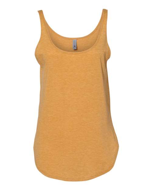 Next Level Women's Festival Tank - Antique Gold Front