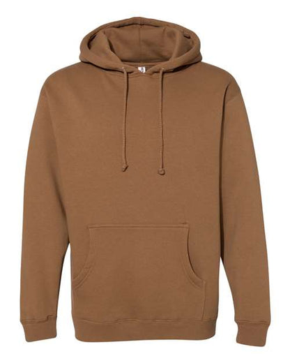 Independent Trading Co. Unisex Heavyweight Hooded Sweatshirt - Saddle Front