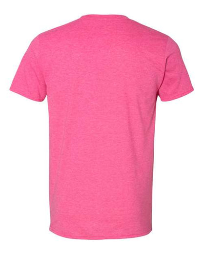 Unisex Softstyle® T-Shirt - Heather Heliconia Back