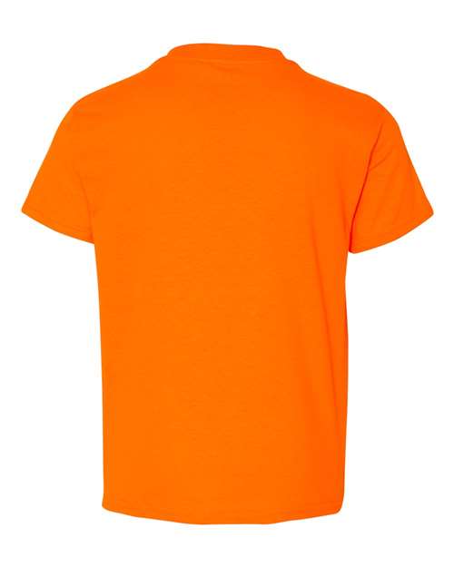 Youth DryBlend® T-Shirt - Safety Orange Back