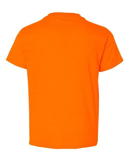 Youth DryBlend® T-Shirt - Safety Orange Back