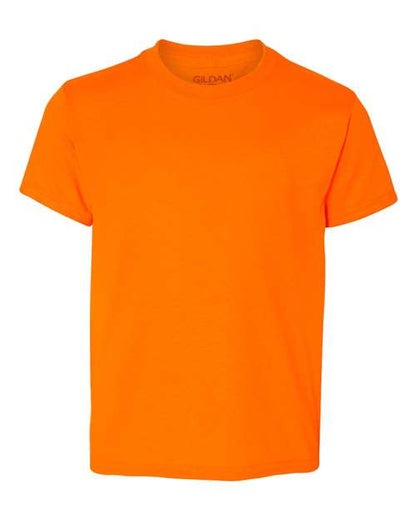 Youth DryBlend® T-Shirt - Safety Orange Front
