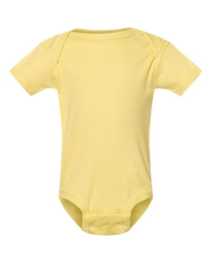 Rabbit Skins Infant Baby Rib Bodysuit - Butter Front