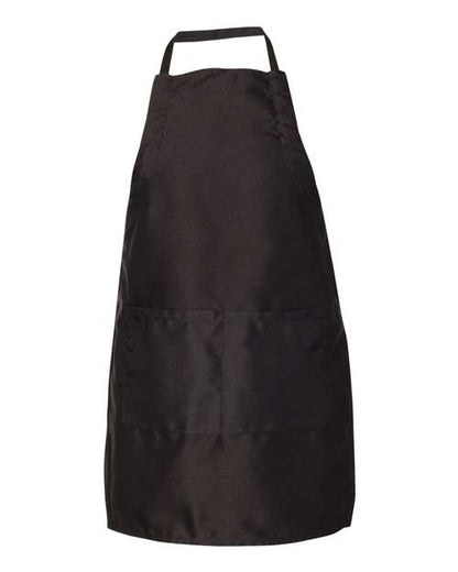 Liberty Bags Splatter Armor Apron - Black Front
