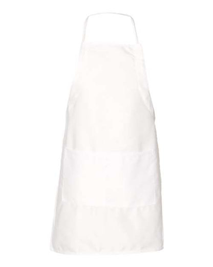 Liberty Bags Splatter Armor Apron - White Front