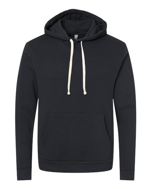 Next Level Unisex Santa Barbara Hoodie Sweatshirt - Black Front