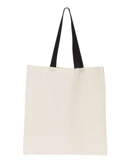 OAD Contrast-Color Handle Tote - Back
