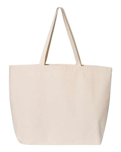 OAD Jumbo Tote - Natural Front