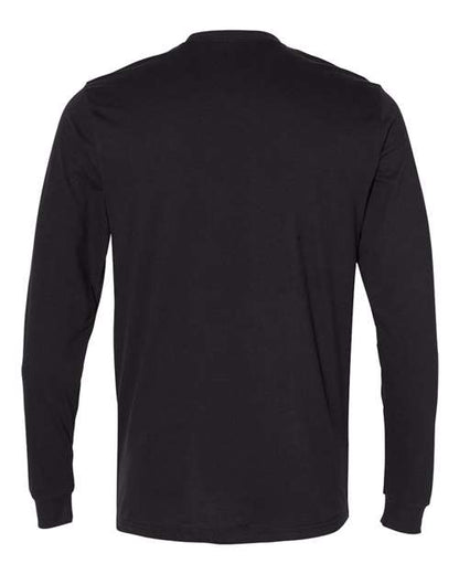 Next Level Unisex Sueded Long Sleeve Tee - Back