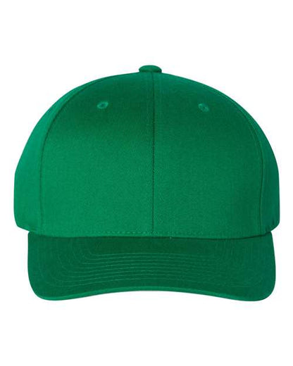 Flexfit Cotton Blend Cap - Pepper Green Front