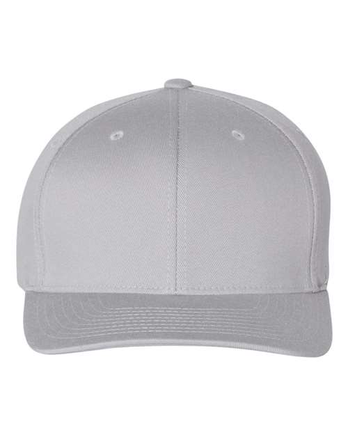 Flexfit Cotton Blend Cap - Silver Front