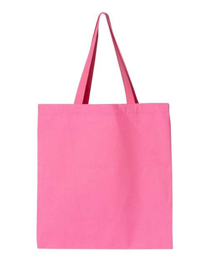 Q-Tees Promotional Tote - Azalea Front