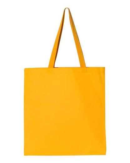 Q-Tees Promotional Tote - Gold Front