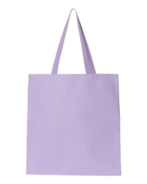 Q-Tees Promotional Tote - Lavender Front