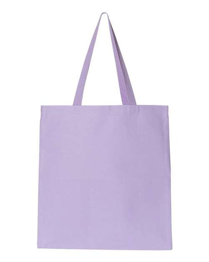 Q-Tees Promotional Tote - Lavender Front