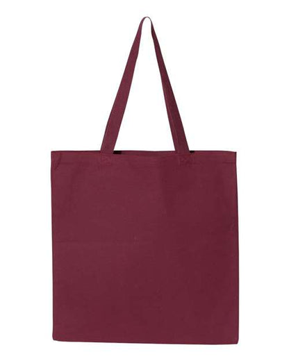 Q-Tees Promotional Tote - Maroon Front