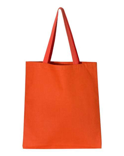 Q-Tees Promotional Tote - Orange Front