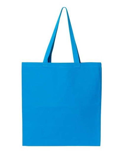Q-Tees Promotional Tote - Sapphire Front