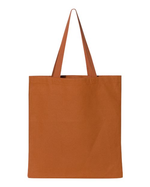Q-Tees Promotional Tote - Texas Orange Front