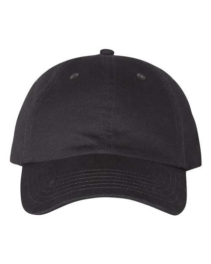 Valucap Brushed Twill Cap - Charcoal Front