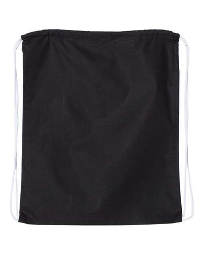 Q-Tees Large Economical Cotton Drawstring Bag