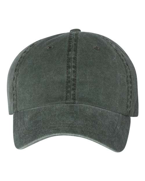 Valucap Pigment-Dyed Cap - Forest Front