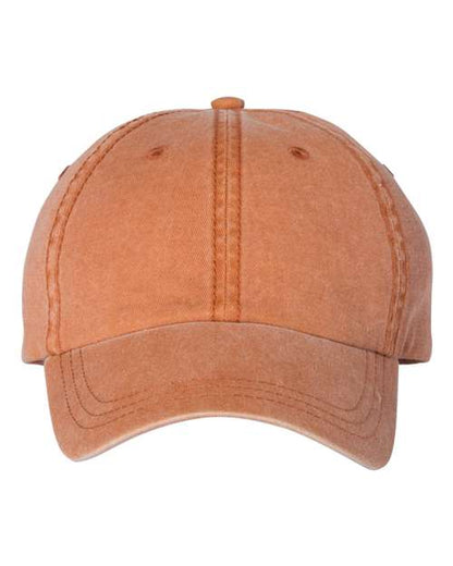 Valucap Pigment-Dyed Cap - Texas Orange Front