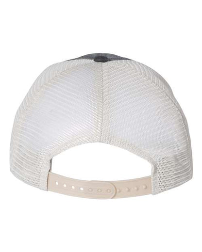 Valucap Pigment-Dyed Trucker Cap - Back