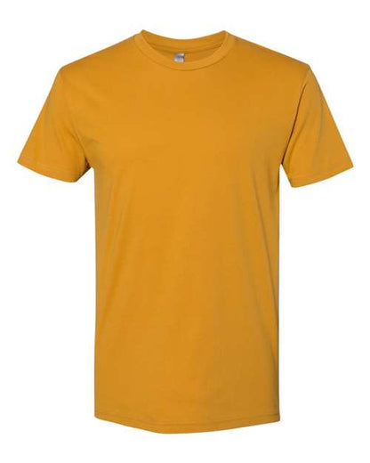 Next Level Unisex Cotton Tee - Antique Gold Front