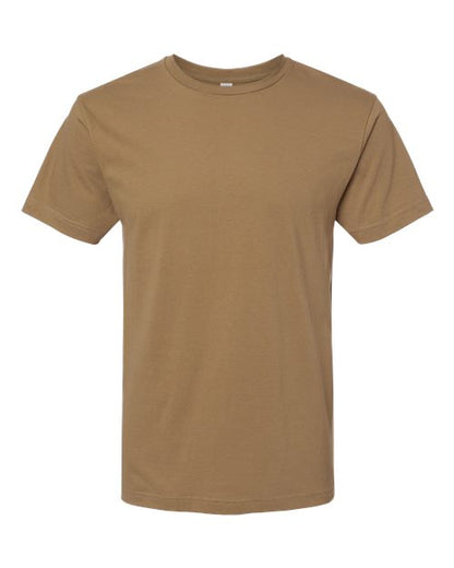 LAT Unisex Fine Jersey Tee - Coyote Brown Front