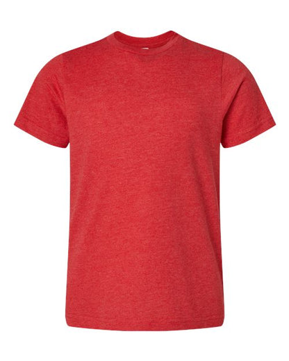LAT Youth Fine Jersey Tee - Vintage Red Front