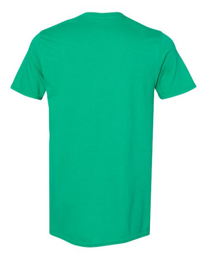 Unisex Softstyle® T-Shirt - Kelly Green Back