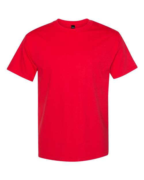 Hanes Unisex Beefy-T® T-Shirt - Athletic Red Front