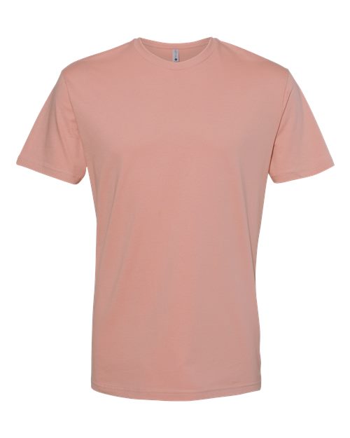 Next Level Unisex Cotton Tee - Desert Pink Front