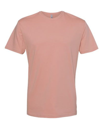 Next Level Unisex Cotton Tee - Desert Pink Front