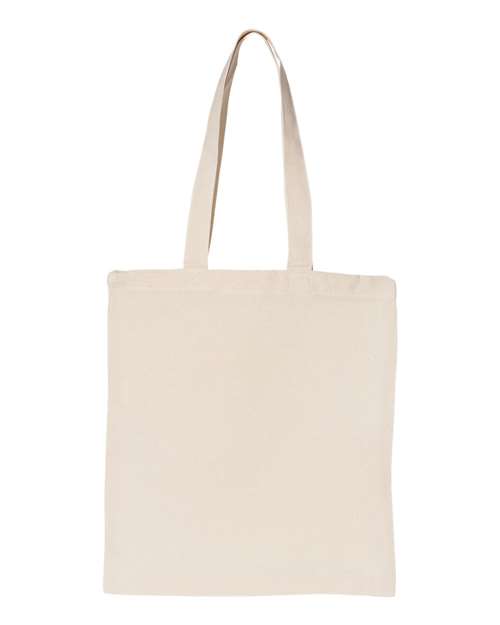OAD Large Canvas Tote - Natural Front