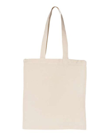 OAD Large Canvas Tote - Natural Front